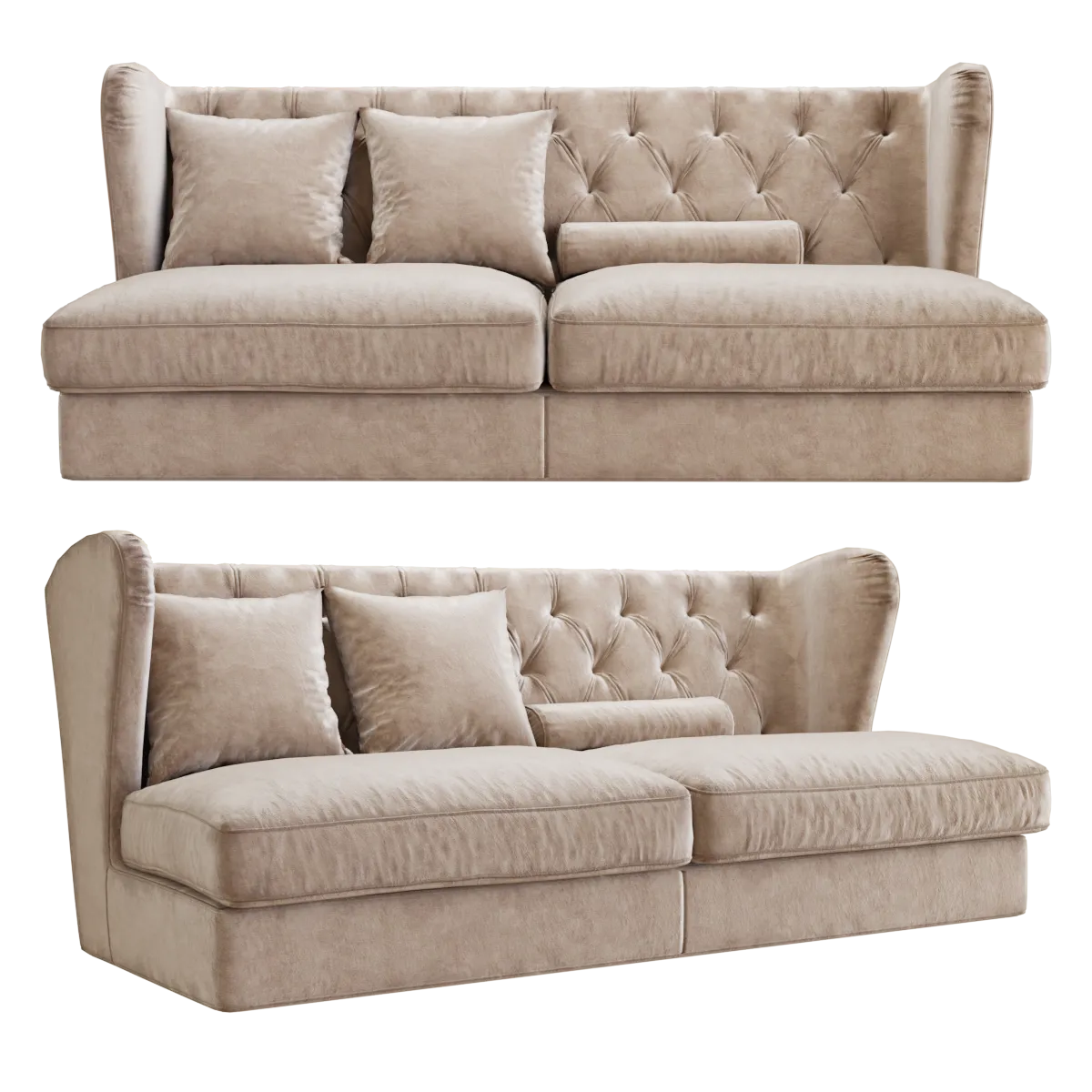 furniture – Sofa Sunrise 3ds Max