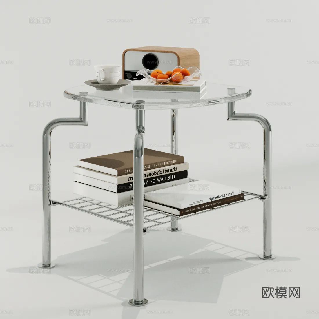 FURNITURE – SOFA TABLE – 3D Model For Interior Design – 316