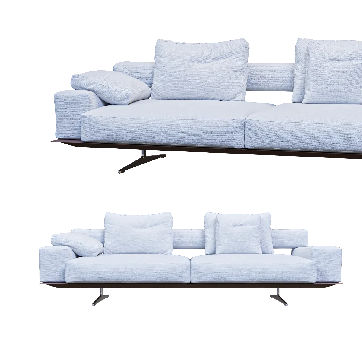 furniture – Sofa wing 3ds Max