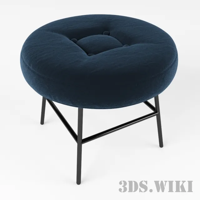 furniture – Soft chair Ligne Roset ILOT 3ds Max
