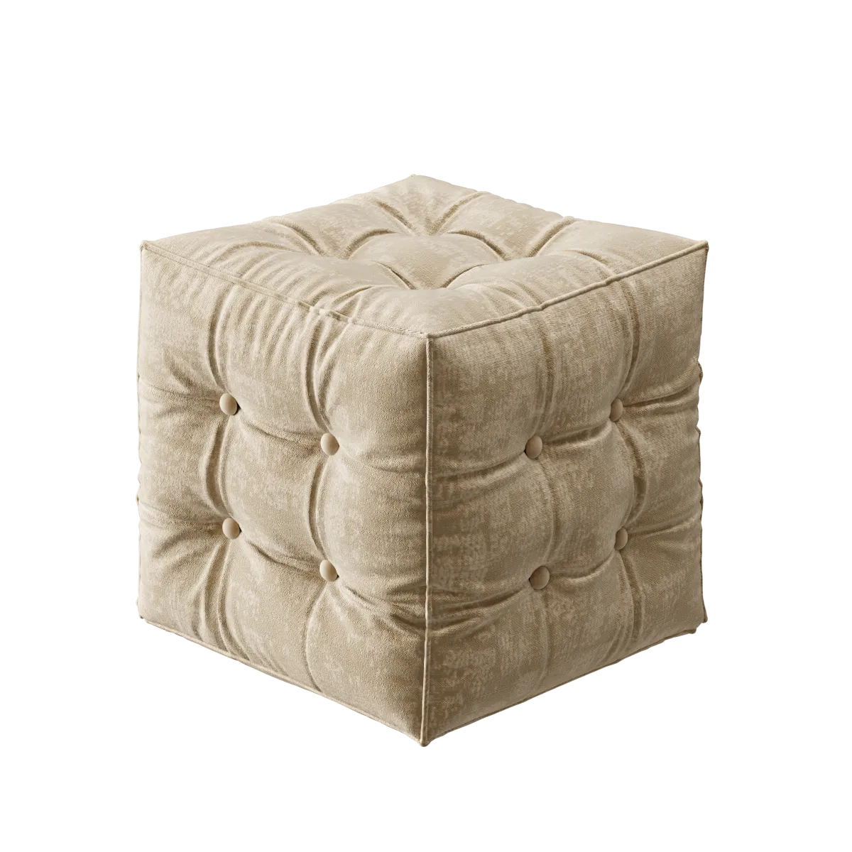 furniture – Square pouf 2 3ds Max