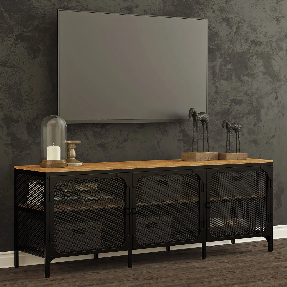 furniture – Stand for TV IKEA Fellbo 3ds Max