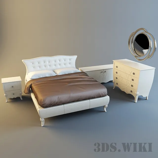furniture – STILEMA beds from the PREMIERE CLASSE collection 3ds Max