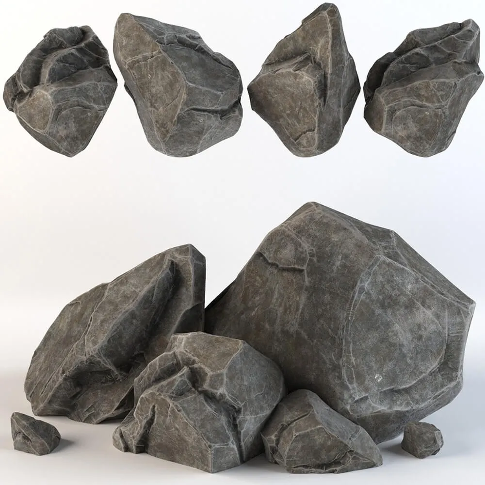 furniture – Stones 8 3ds Max
