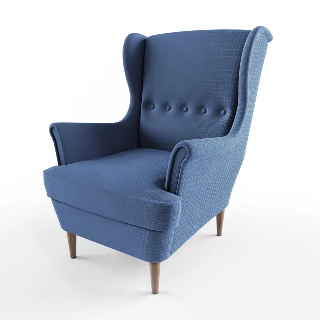 furniture – Strandmon armchair 3ds Max
