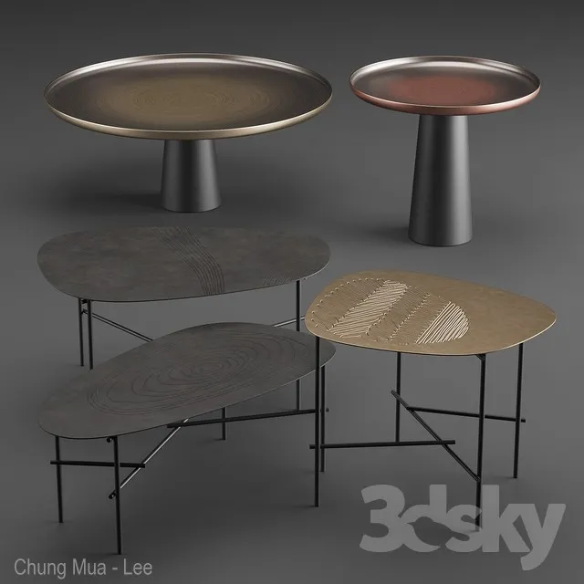 FURNITURE – TABLE – 3D MODELS – 3DS MAX – FREE DOWNLOAD – 10862