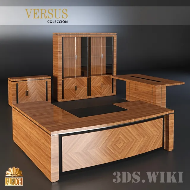 furniture – Table cabinet and cabinet for the office 3ds Max
