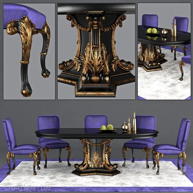FURNITURE – TABLE CHAIR – 3D MODELS – 3DS MAX – FREE DOWNLOAD – 11481