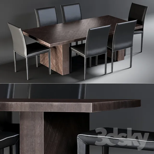 FURNITURE – TABLE CHAIR – 3D MODELS – 3DS MAX – FREE DOWNLOAD – 11499