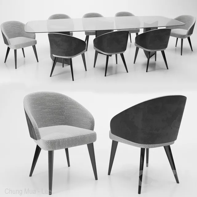 FURNITURE – TABLE CHAIR – 3D MODELS – 3DS MAX – FREE DOWNLOAD – 11576