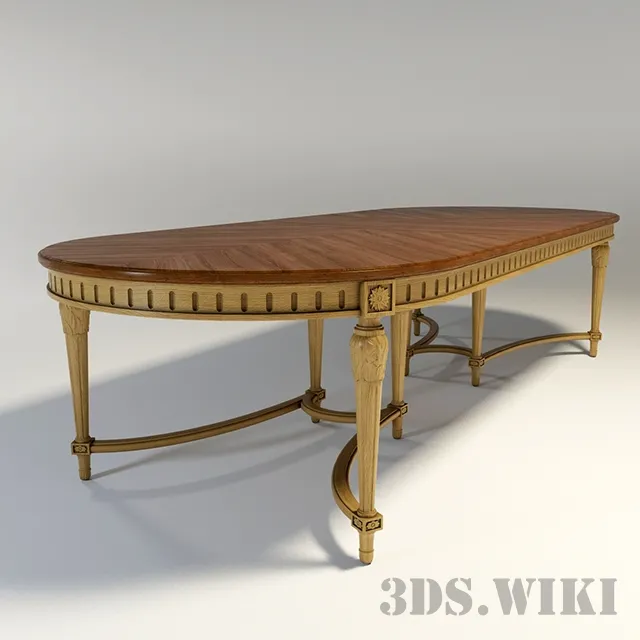furniture – Table – Griffe cop. Verde; SALDA ARREDAMENTI factory 3ds Max