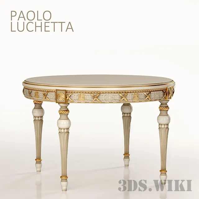 furniture – Table PAOLO LUCCHETTA 3ds Max