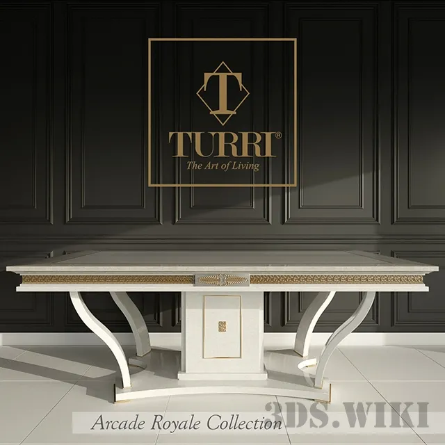 furniture – Table TURRI T630 / R KB02 DF7 3ds Max
