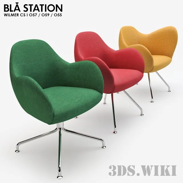 furniture – Tables Bla Station Wilmer 55/56/57 3ds Max