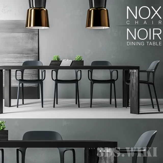 furniture – tables & chairs 3ds Max