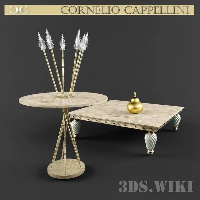 furniture – Tables Cornelio Cappellini 3ds Max