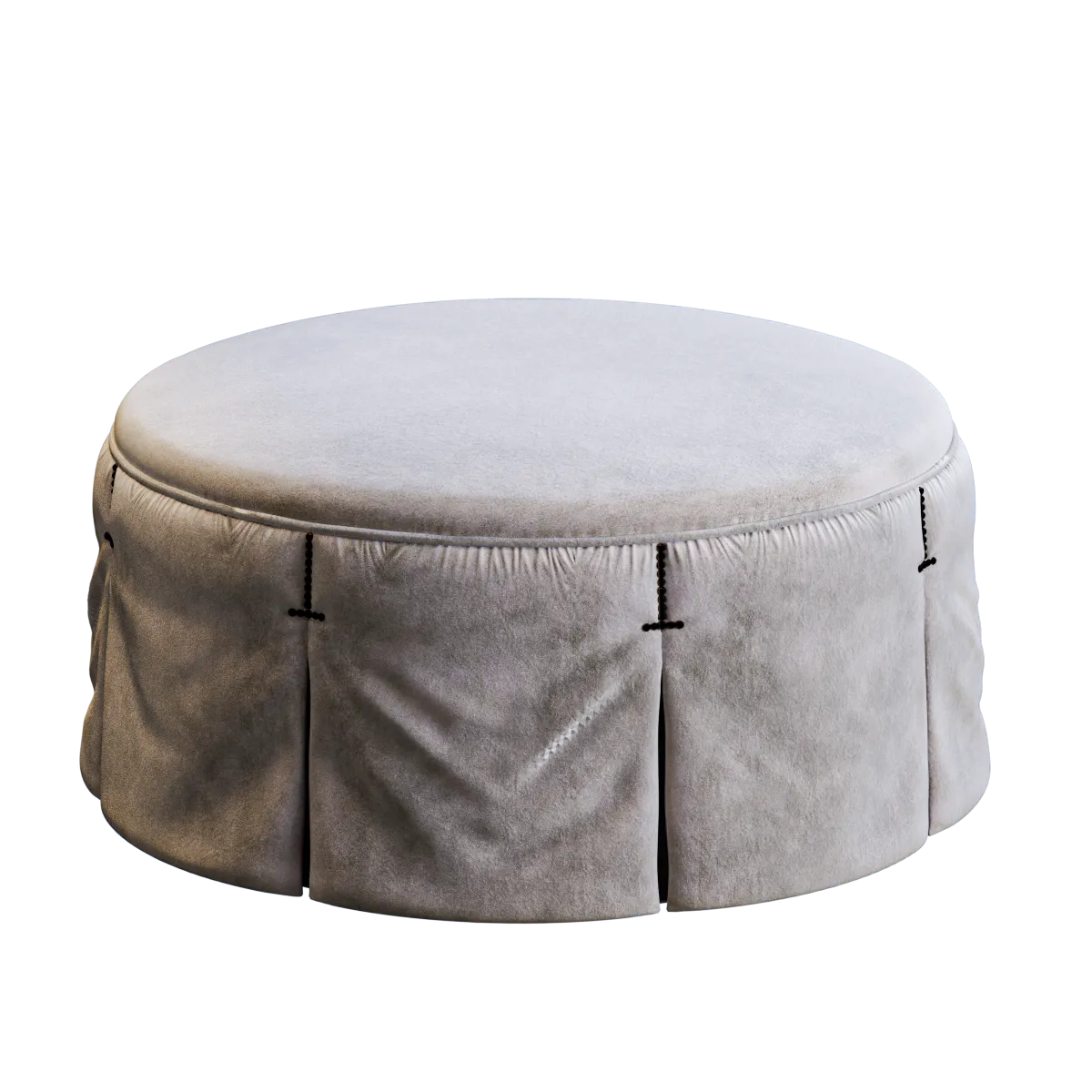 furniture – Taylor King Penny pouf 3ds Max