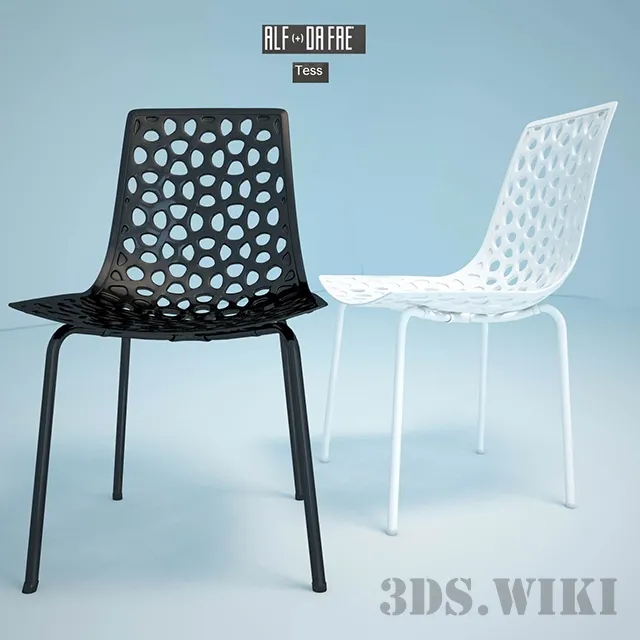 furniture – Tess chair by Alf Dafre factory 3ds Max