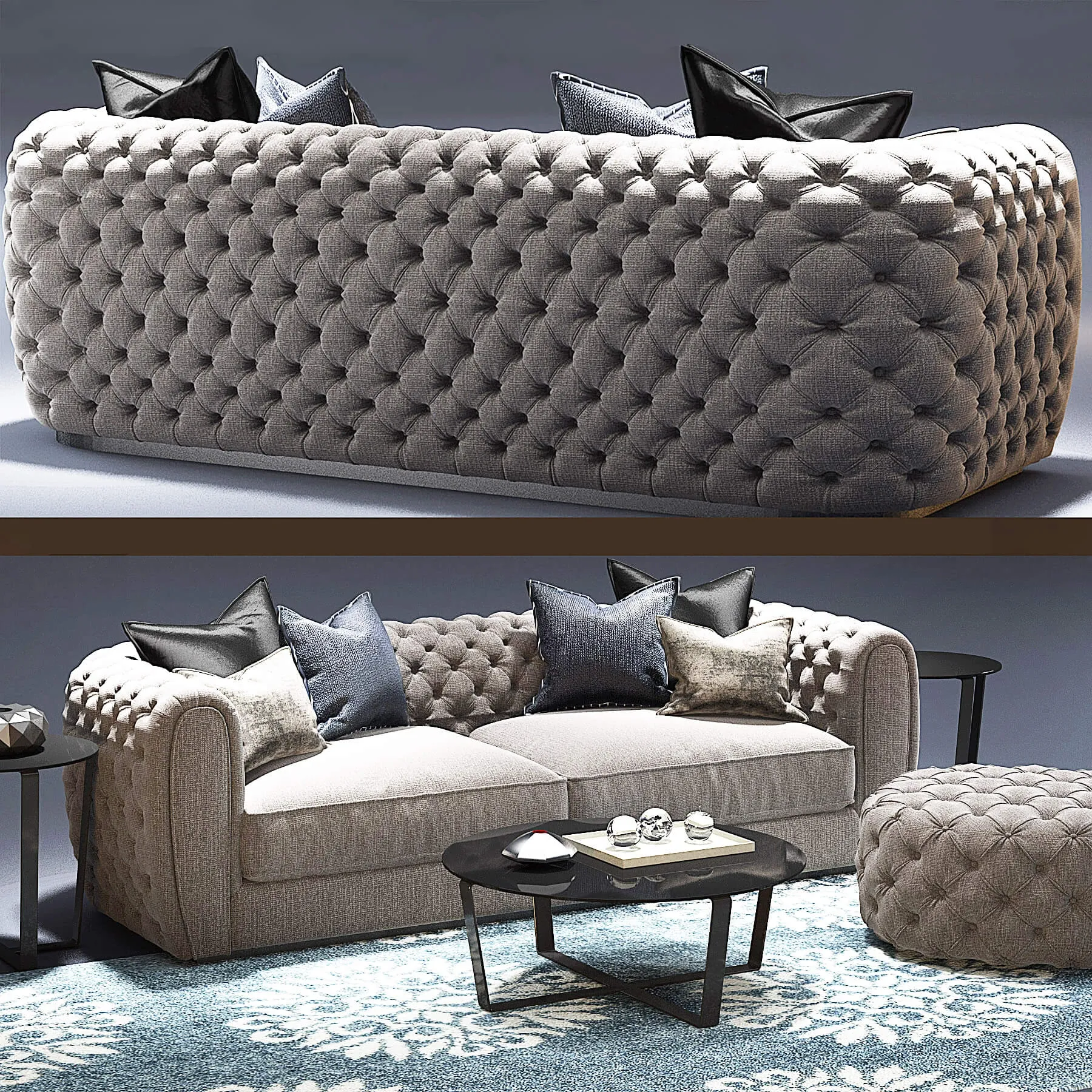 furniture – The Sofa and Chair Company Cromwell Table 3ds Max
