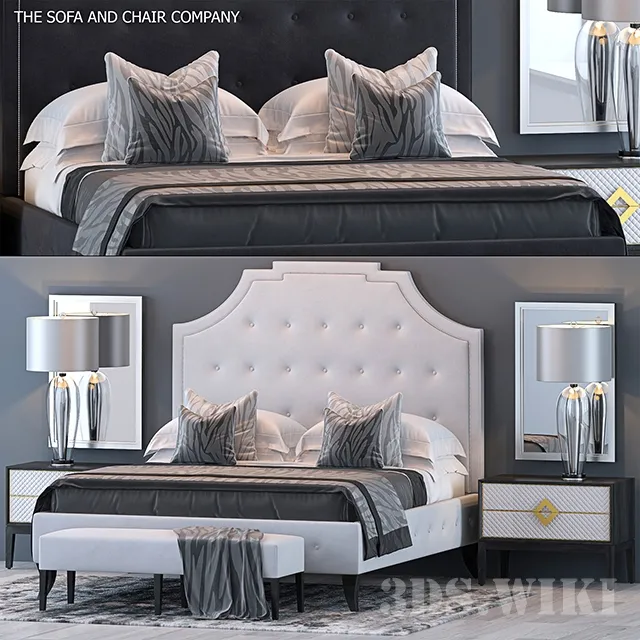 furniture – THE SOFA & CHAIR Company 3ds Max