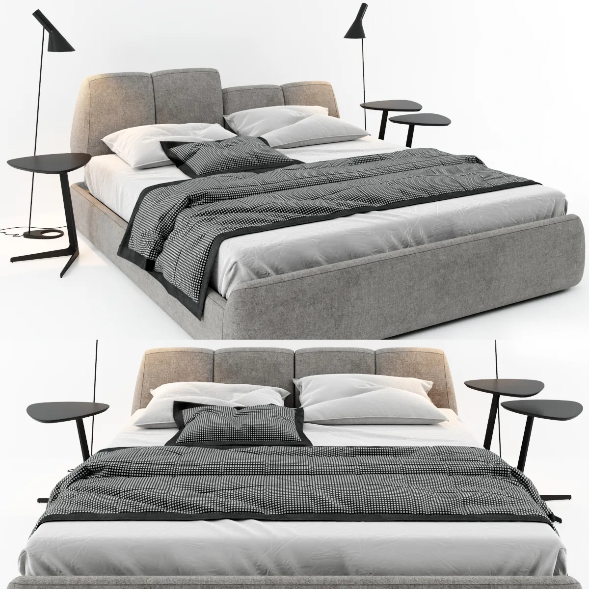 furniture – Tonincasa bed 3ds Max