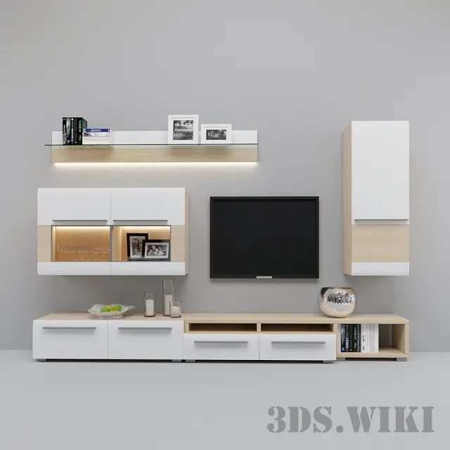 furniture – TV cabinet cabinets and other interior items 3ds Max