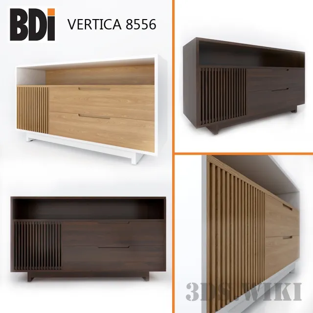 furniture – TV stand BDI Vertica 8556 3ds Max
