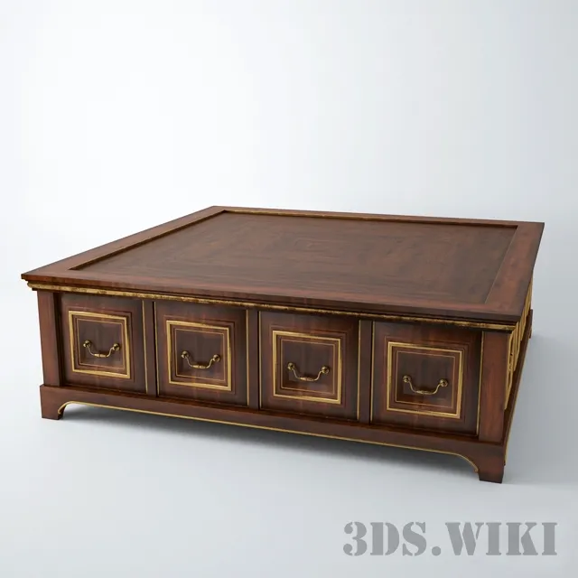 furniture – Unusual classic table 3ds Max
