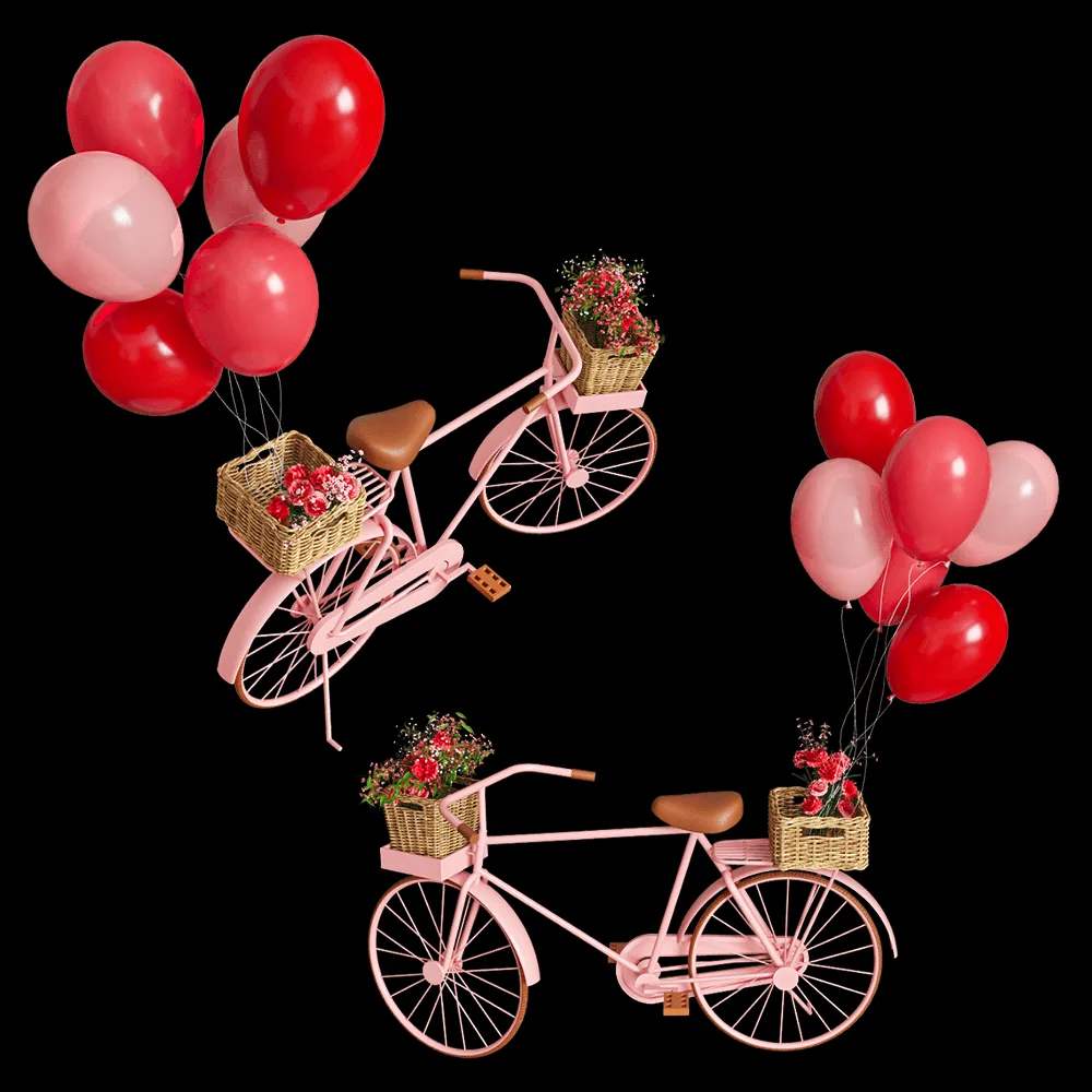 furniture – Valentine bicycle 3ds Max