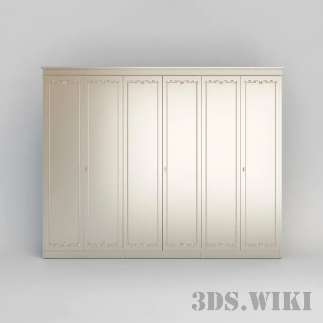 furniture – Valentino wardrobe 3ds Max