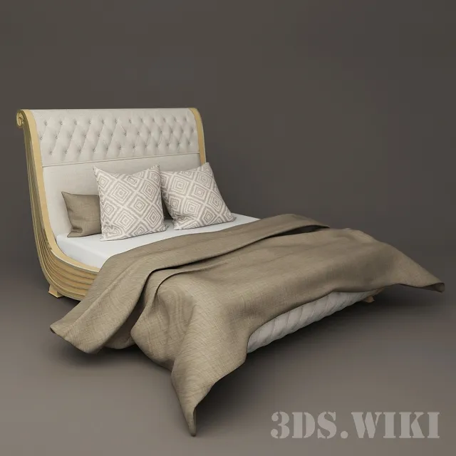 furniture – Vanity bed 3ds Max