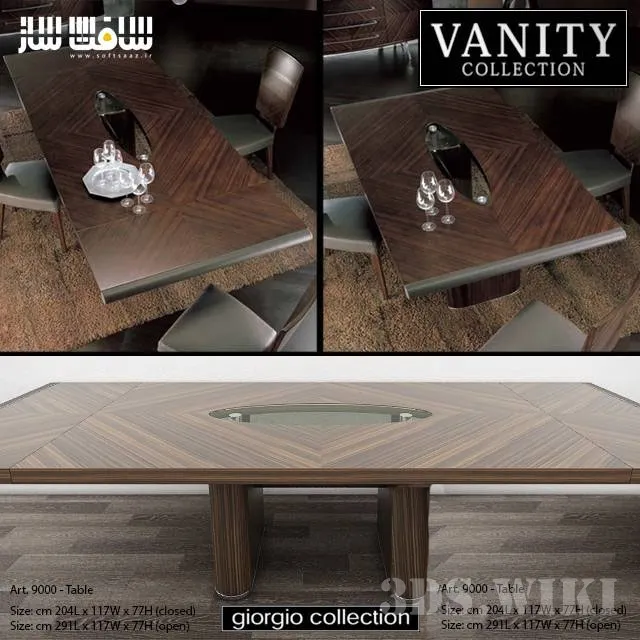 furniture – Vanity table 9000 by Giorgio Collection 3ds Max