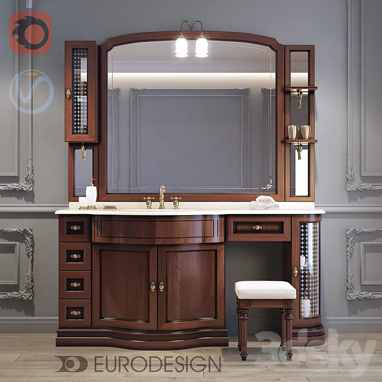 Furniture vannoy_Eurodesign_IL Borgo_Comp_27 3DS Max