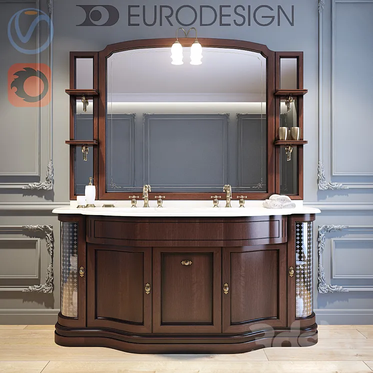 Furniture vannoy_Eurodesign_IL Borgo_Comp_6 3DS Max