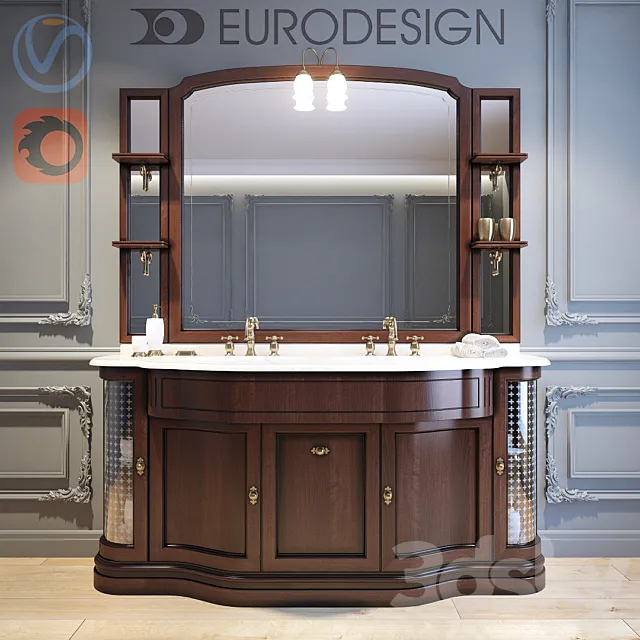 Furniture vannoy_Eurodesign_IL Borgo_Comp_6 3DSMax File