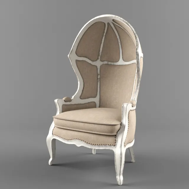 furniture – VERSAILLES armchair 01 3ds Max
