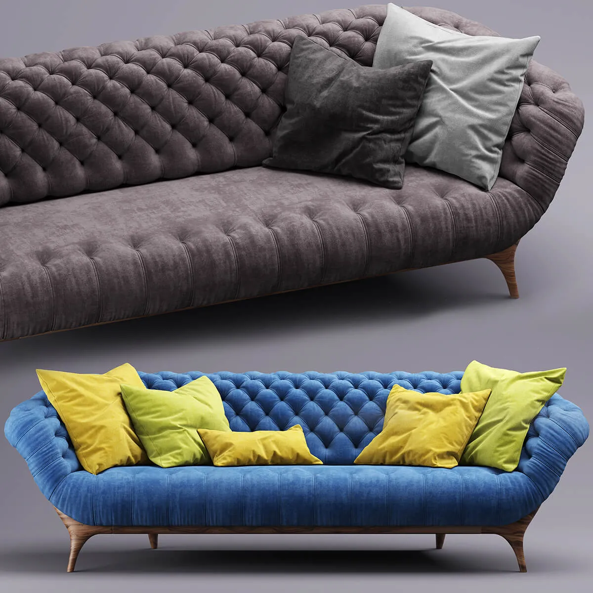 furniture – Vibieffe Victore sofa 59 3ds Max