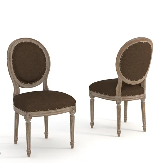 furniture – Vintage  Louis round side chair 8827-0003 A008 3ds Max
