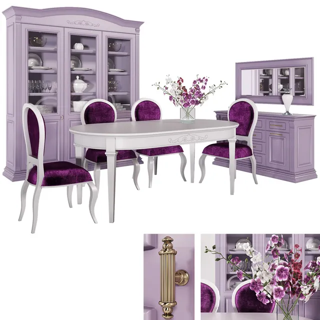 furniture – Virs Bristol Dining collection 3ds Max
