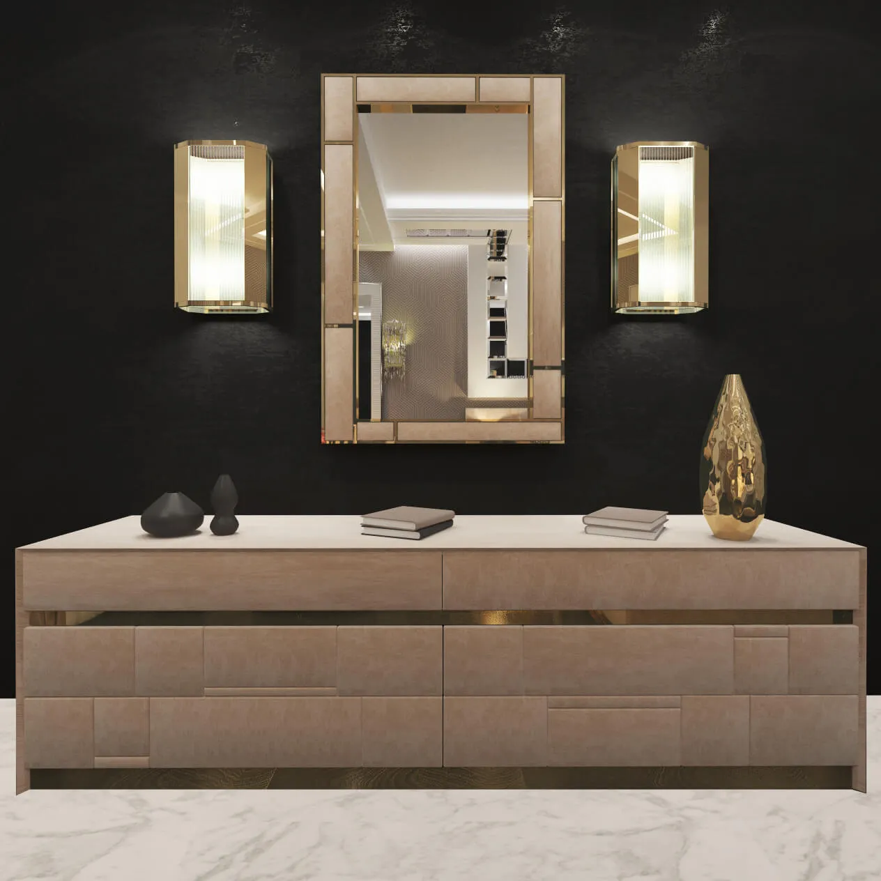 furniture – Visionnaire Barrymore chest of drawer 09 3ds Max