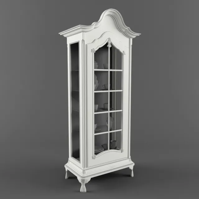 furniture – Vitrina Scappini cabinet 7 3ds Max