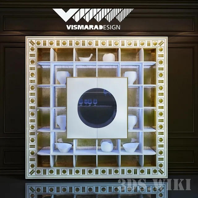 furniture – Wall bar by Vismara Design 3ds Max