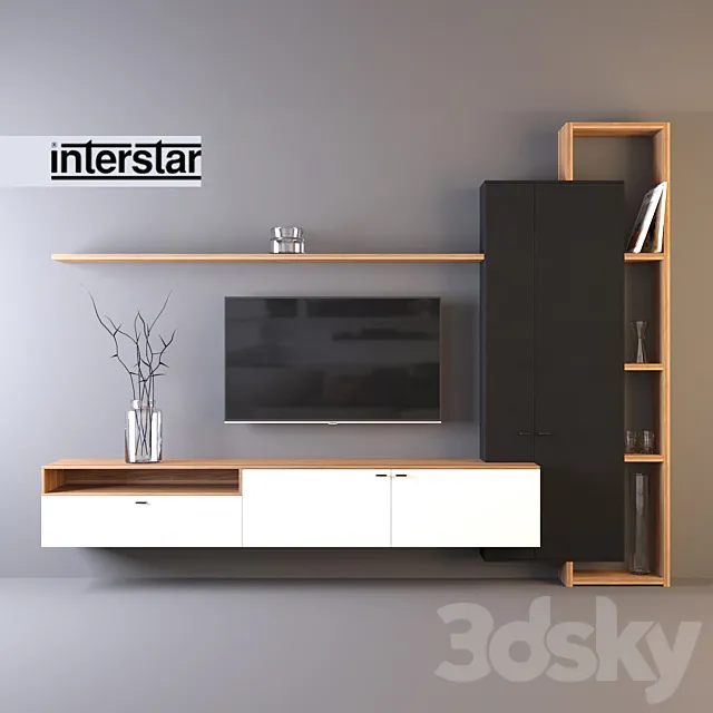 Furniture Wall “Interstar” 3DSMax File
