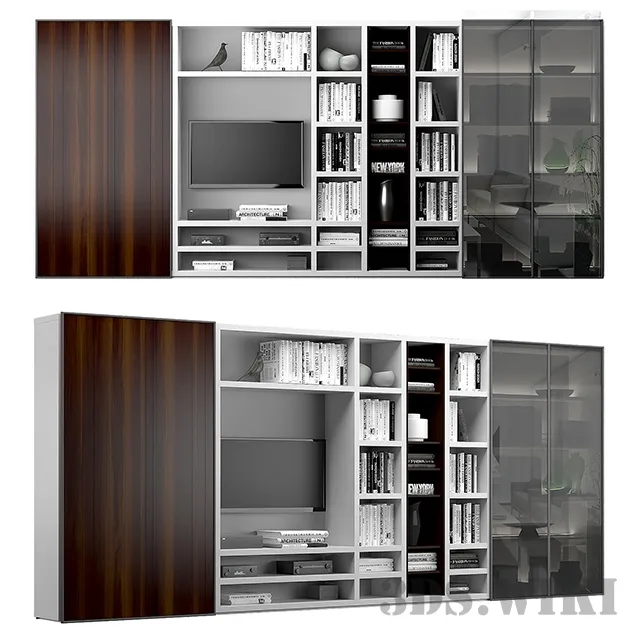 furniture – Wall System 7 от Poliform 3ds Max