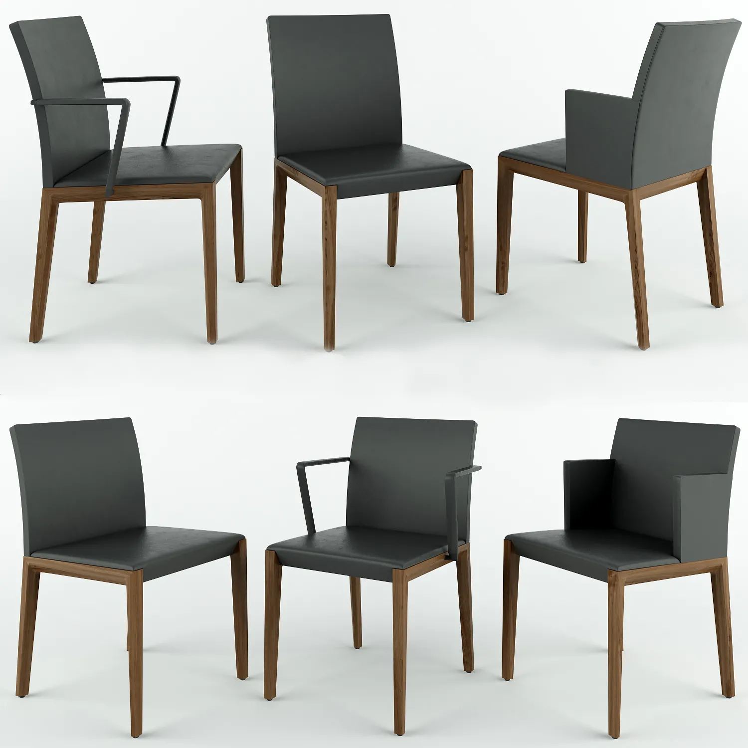 furniture – Walter Knoll chairs 007 3ds Max