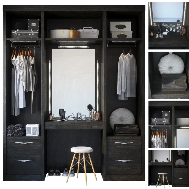 furniture – Wardrobe 3ds Max