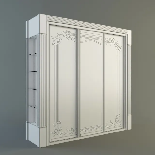 furniture – wardrobe 3ds Max