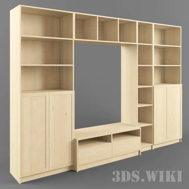 furniture – Wardrobe Billy series – IKEA Benno 3ds Max