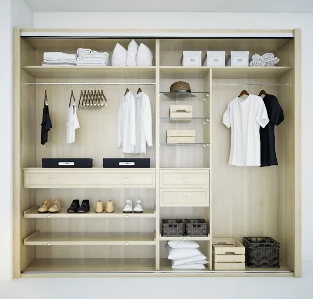 furniture – Wardrobe-compartment Mebelux Calmo 3ds Max