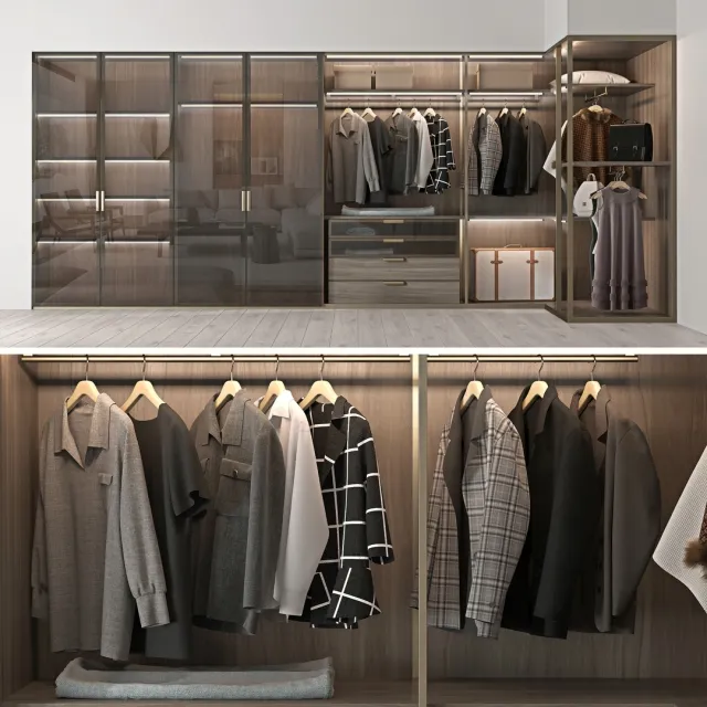 furniture – Wardrobe Molteni & C 3ds Max